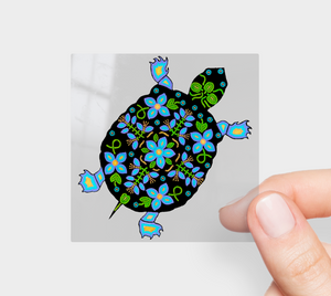 Turtle Sticker, 3 inch Turtle Sticker